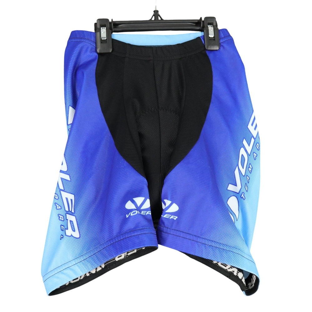 Voler Diamante Womens Small Cycling Shorts Padded Blue Road Bike Racing USA